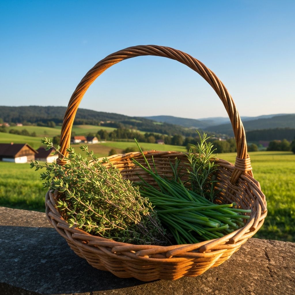 Traditionelle österreichische Kräuter